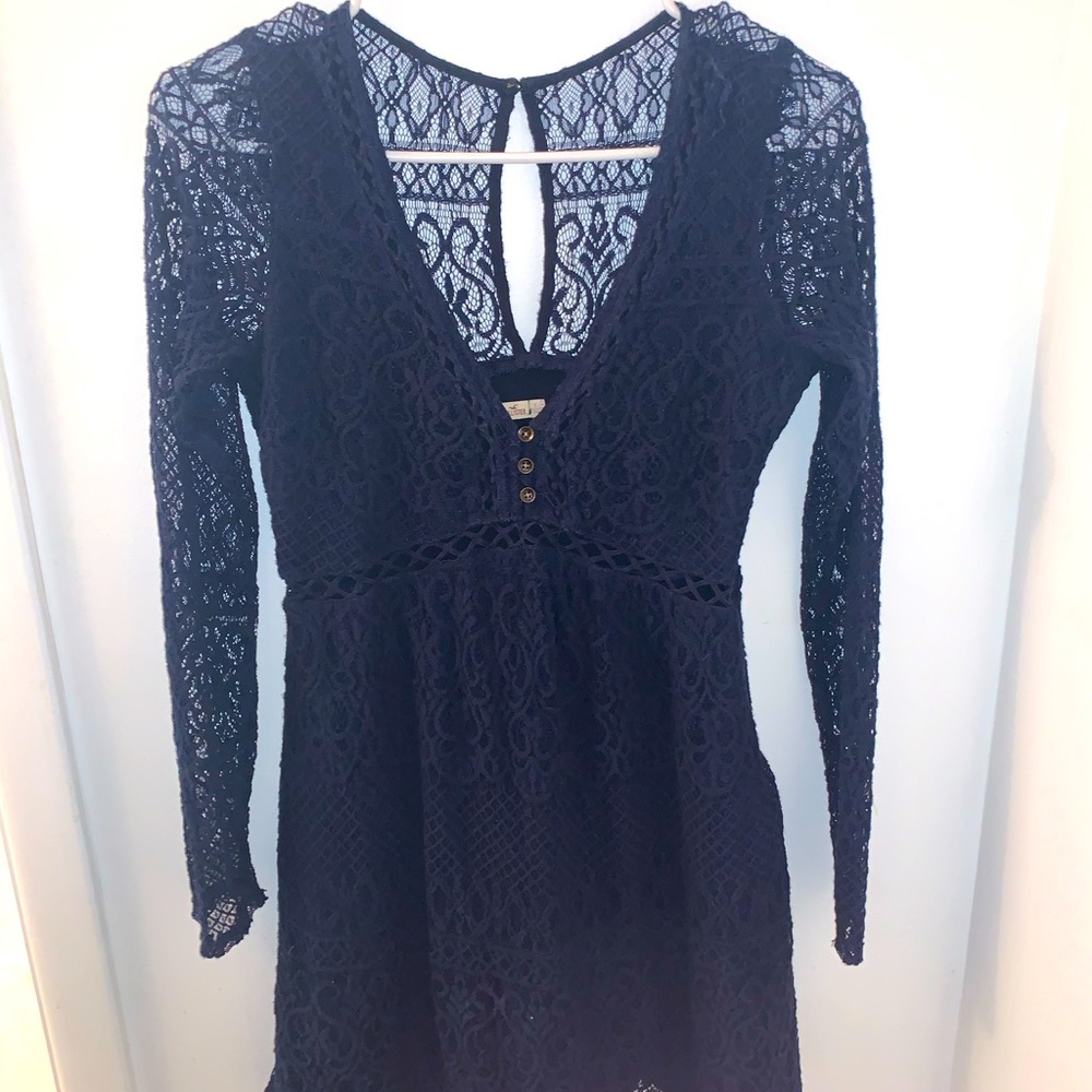 Lace mini dress